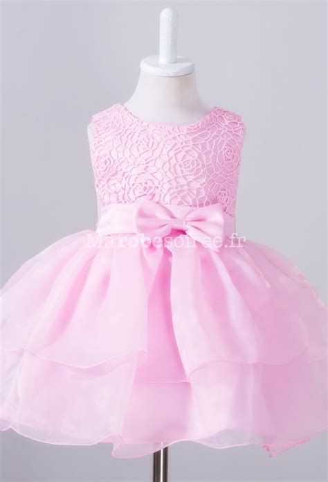 Petite Robe Ivoire Pour Bébé Baptême