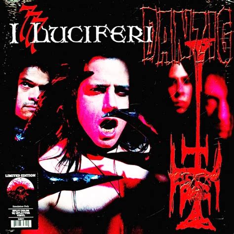 Danzig I Luciferi Black White Vinyl Edition Red Vinyl Edition