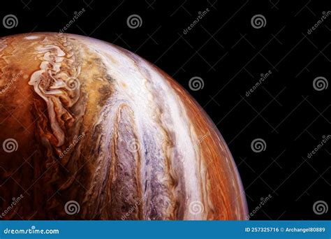 The Surface of the Planet Jupiter. Elements of this Image Furnished by NASA Stock Photo - Image ...