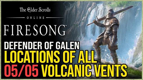 All Galen Volcanic Vent Locations ESO Firesong DLC YouTube