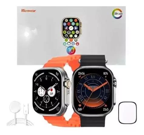 Smartwatch Microwear W69 Ultra Series 10 Nfc Super Amoled