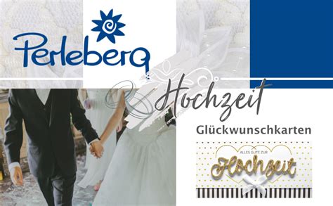 Perleberg Einzigartige Hochzeitskarte Mit Paar Motiv Wundersch Ne