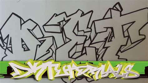 How To Draw Graffiti Wildstyle Graffiti Letters Def Step By Step