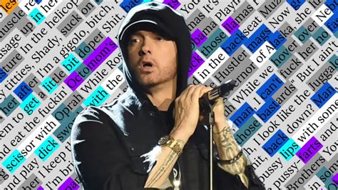 Eminem Chemical Warfare Rhyme Scheme Highlighted YouTube