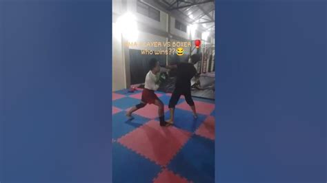 Boxer Vs Mma Fighter Boxer In Black 🖤 Youtube