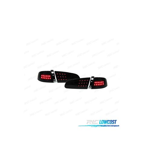 Farolins Traseiros Led Para Seat Ibiza L Escurecidos