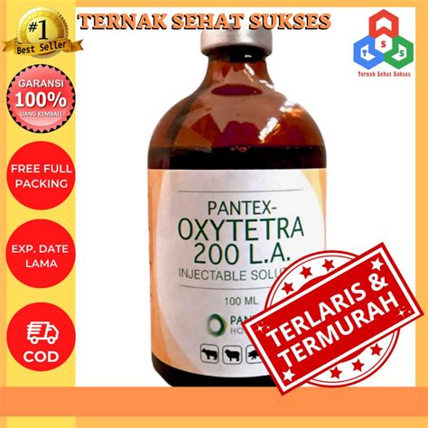 Jual Pantex Oxytetra La Untuk Pencernaan Pernafasan Ternak Tss