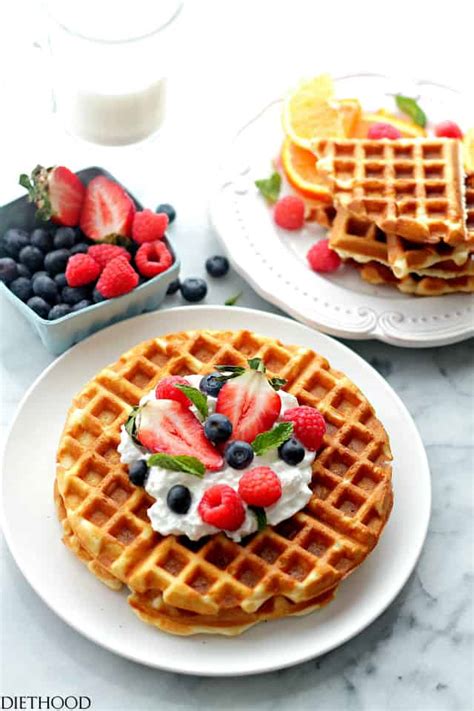 Cream Cheese Waffles Recipe