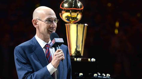 Adam Silver To Miss Nba Finals Game 6 Potential Trophy Presentation