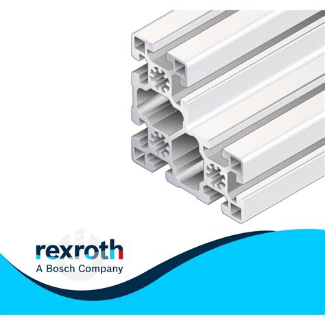 X X Mm Light Aluminium Strut Profile Bosch Rexroth Choose