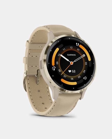 Smartwatch 010 02785 55 Venu 3 de cuero beige Garmin El Corte Inglés