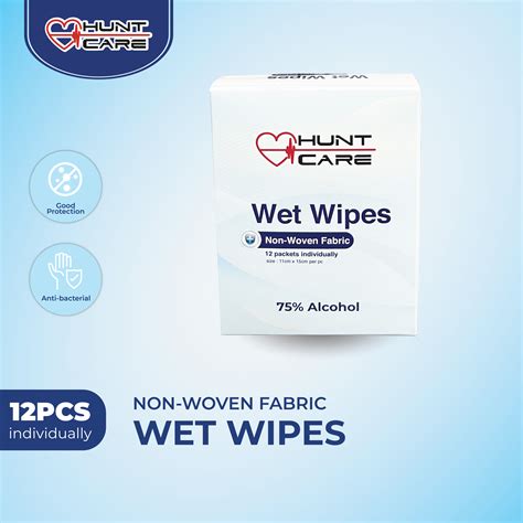 Huntcare Sanitizer Wet Wipes Prosafe