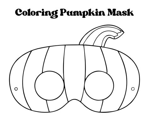 Best Face Coloring Printable Halloween Masks Coloring Home