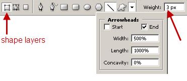 How to Draw An Arrow in Photoshop