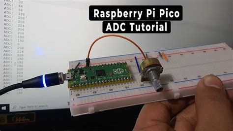 How To Use Adc In Raspberry Pi Pico Using Micropython