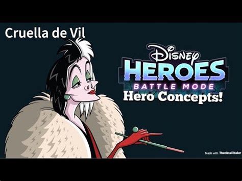 Cruella De Vil Likely Hero Concept Creative Corner Hero Concepts