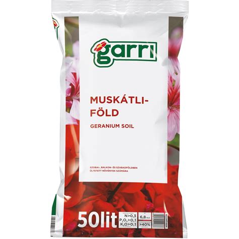 Garri muskátli virágföld 50 l vásárlása OBI