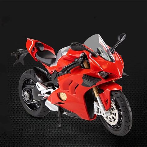 Nasjaq Model Kit Motorcycle Toys Collection For Ducati V4s