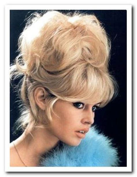 Vintage Bun Brigitte Bardot Hair Hair Styles Hairstyle