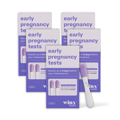 Early Pregnancy Test Value Pack Winx Health Formerly Known As Stix