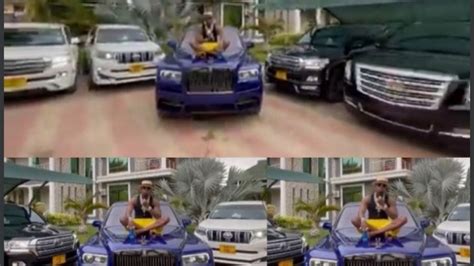 Video Diamond Platnumz Flaunts His Plush Mansion And 2021 Rolls Royce