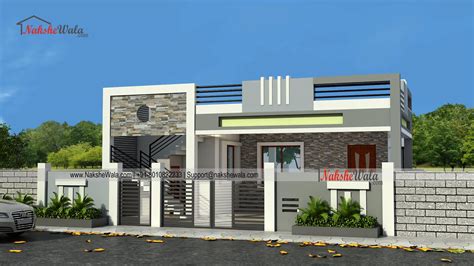 Affordable House Design Single Storey Home Elevation Sqft