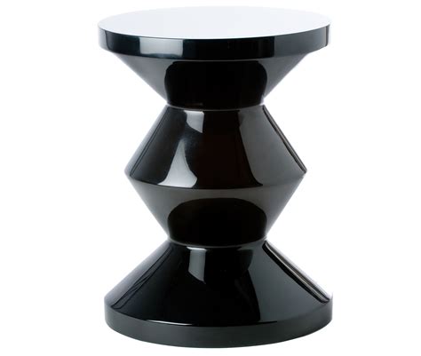 Tabouret Zig Zag Pols Potten Noir Made In Design