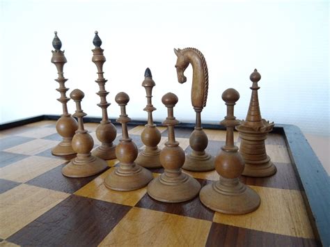 Dutch Chess Set Late 18th C