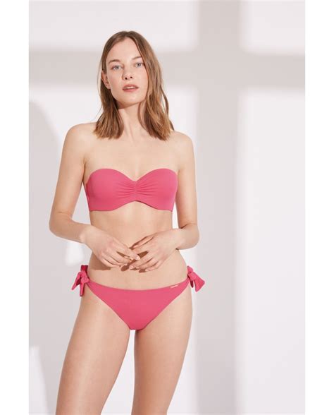 Bikini Bandeau Fucsia Copa B Ysabel Mora