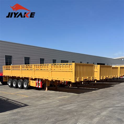 Axles Flatbed Container And Bulk Cargo Multi Purpose Truck Semi