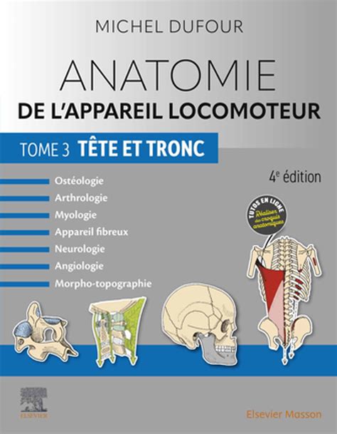 Anatomie de l appareil locomoteur Tome 3 Tête et tronc eBook by