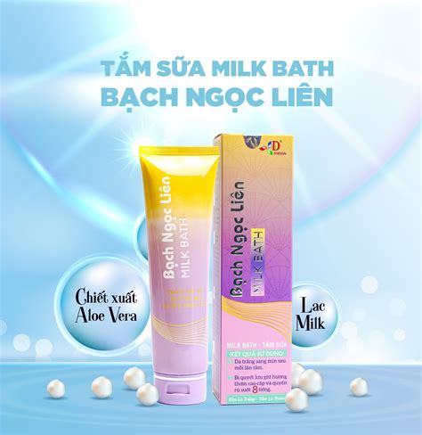 Sữa Tắm Milk Bath Bạch Ngọc Liên ANN Cosmetics