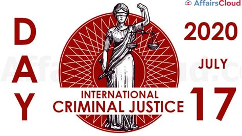 Day of International Criminal Justice 2020 - July 17