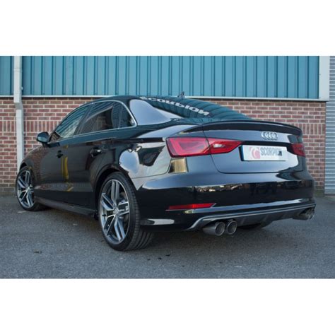 Audi S3 8v Saloon Scorpion Exhausts Mdm Technik