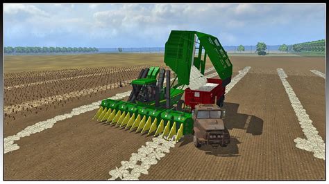 John Deere 9950 Cotton Harvester v1.1 - Modhub.us