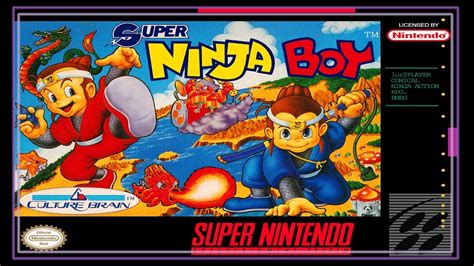 SNES Super Side Quest Game 61 Super Ninja Boy 1 2 YouTube