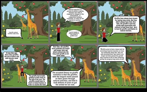 Natural Selection Comic Strip Storyboard Per 348bb4cb