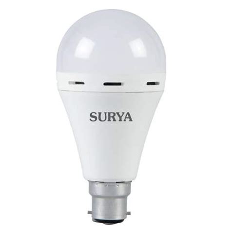 Surya 10W B22D LED Cool Day Bulb Pack Of 1 Amazon In