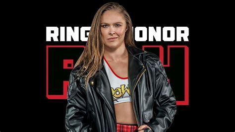 Ronda Rousey Hace Su Debut En Ring Of Honor