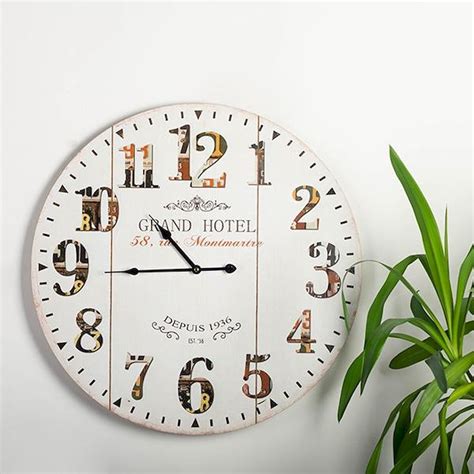 One Allium Way Oversized Wall Clock Wayfair