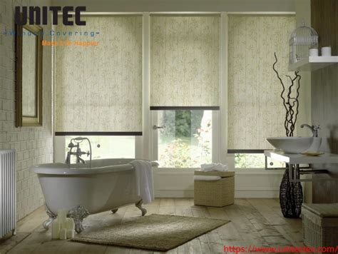 roller blinds for the bathroom - Screen fabric, Roller Blinds - Screen ...