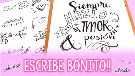 Como Hacer Letras Bonitas Para Carteles A Mano