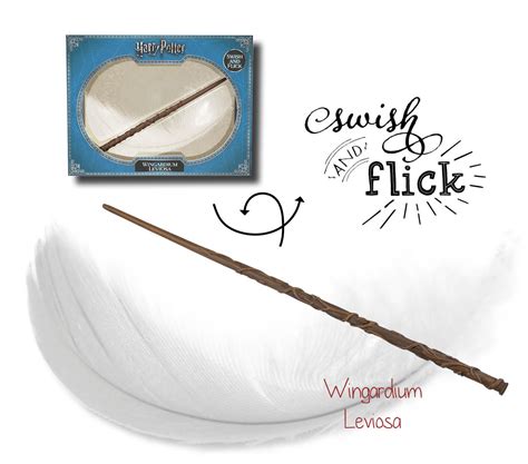 Buy Harry Potter Wingardium Leviosa Floating Feather At Mighty Ape Nz