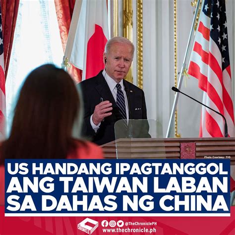 The Chronicle On Twitter Sinabi Ni U S President Joe Biden Na Handa