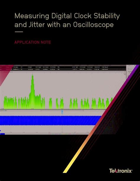 PDF Measuring Digital Clock Stability And Jitter With An