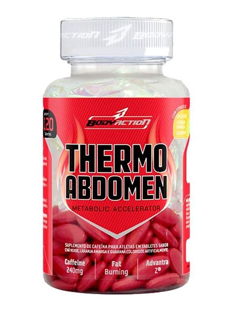 THERMO ABDOMEN 120 CAPS BODYACTION HEAVY NUTRITION SUPLEMENTOS