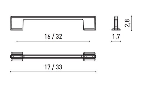 Maniglia Anta Cucina Stylus L Accessori Idoors