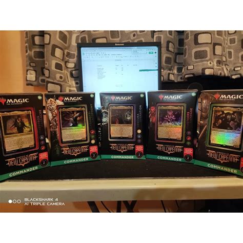 Magic The Gathering Streets Of New Capenna Commander Decks Shopee