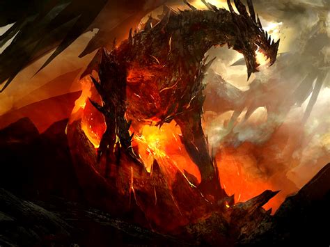 Epic Guild Wars Hd Wallpaper The Rise Of The Dragon