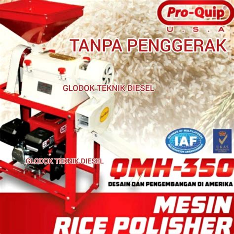 Jual Mesin Giling Padi Rice Polisher Huller Padi Tanpa Penggerak